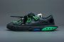 Nike Blazer Low Off-White Black Electro Green Schoenen Doos zonder deksel - Thumbnail 10
