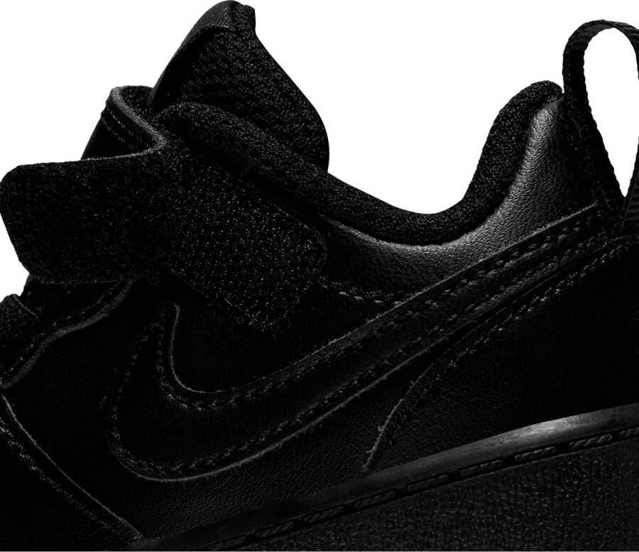 Nike Court Borough Low 2 Kids Sneakers Black Black-Black