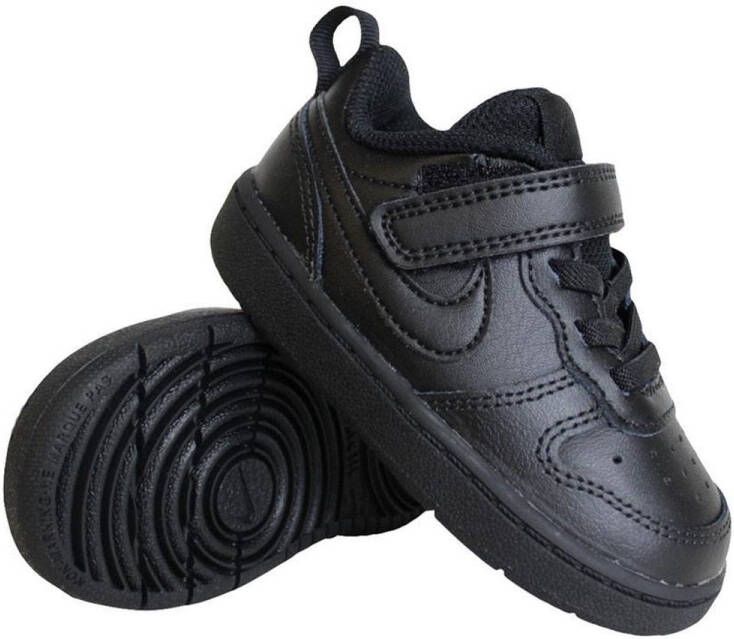 Nike Court Borough Low 2 Kids Sneakers Black Black-Black