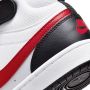 Nike court borough mid 2 sneakers wit rood kinderen - Thumbnail 5