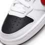 Nike court borough mid 2 sneakers wit rood kinderen - Thumbnail 8