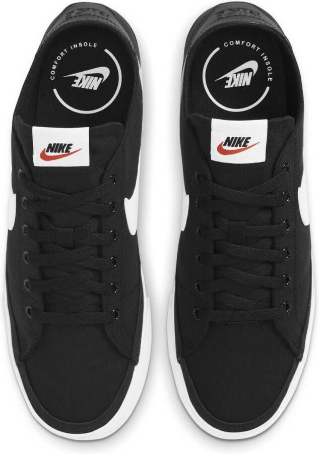 Nike Zwarte Court Legacy Canvas Sneakers Black Unisex - Foto 5