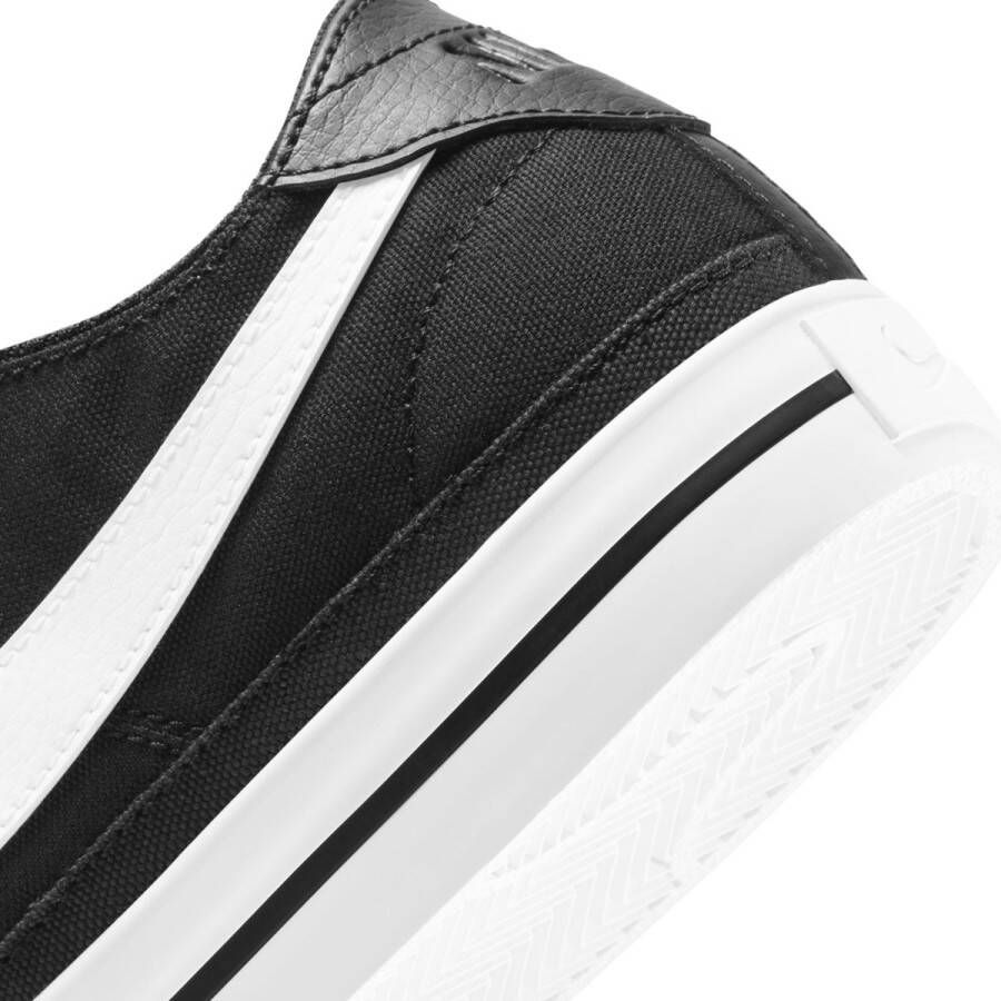 Nike Zwarte Court Legacy Canvas Sneakers Black Unisex - Foto 8