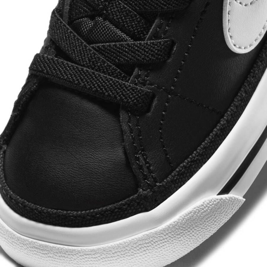 Nike Court Legacy Schoenen Black White Gum Light Brown Kinderen