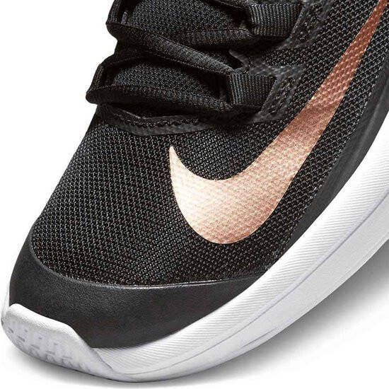 Nike Court Vapor Lite Schoenen Black Metalic Red Bronze White Dames