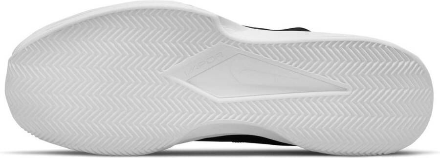 Nike Court Vaport Lite Clay Sportschoenen Mannen Zwart Wit