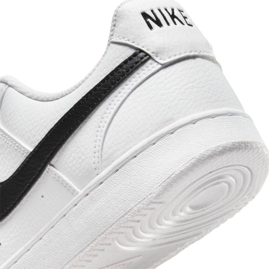 Nike Court Vision Low Next Nature Dames Sneakers White Black
