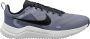 Nike downshifter 12 hardloopschoenen blauw zwart heren - Thumbnail 5
