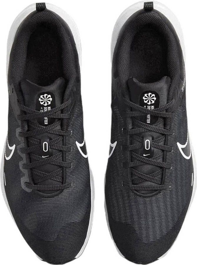 Nike Downshifter 12 Next Nature hardloopschoenen zwart wit grijs - Foto 7
