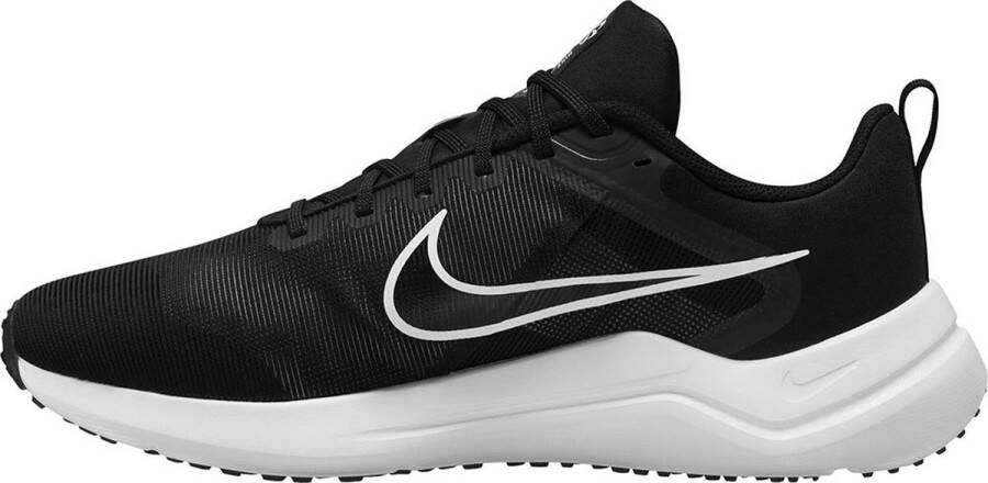 Nike Downshifter 12 Next Nature hardloopschoenen zwart wit grijs - Foto 8