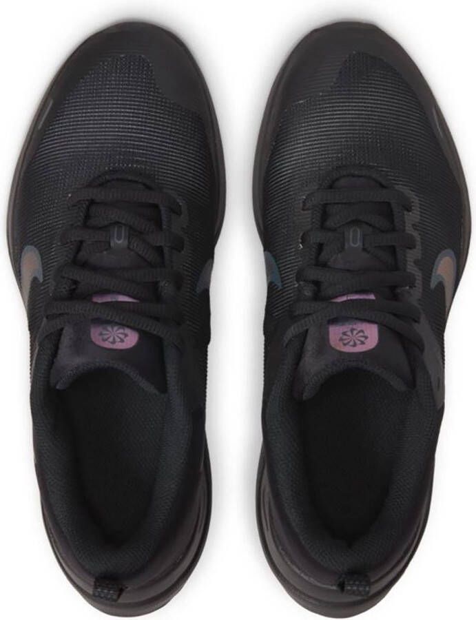 Nike Downshifter 12 NN GS Hardloopschoenen Black Lt Smoke Grey Kinderen