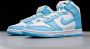 Nike Dunk High Retro Blue Chill DD1399-401 BLAUW Schoenen - Thumbnail 6