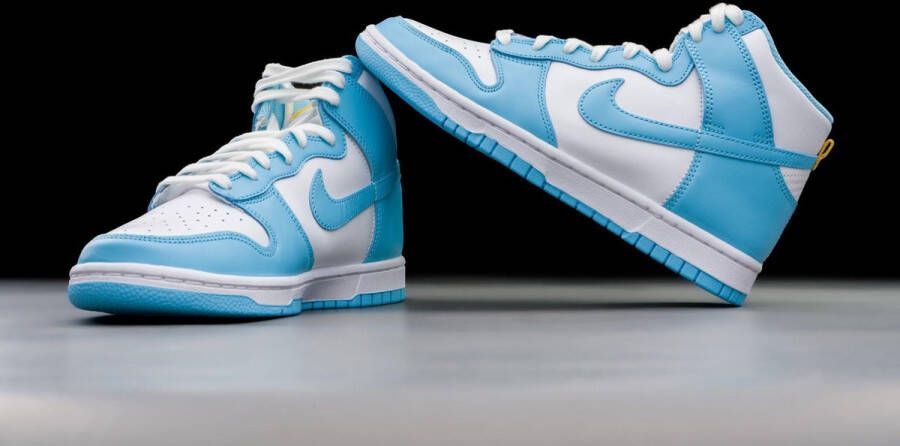 Nike Dunk High Retro Blue Chill DD1399-401 BLAUW Schoenen