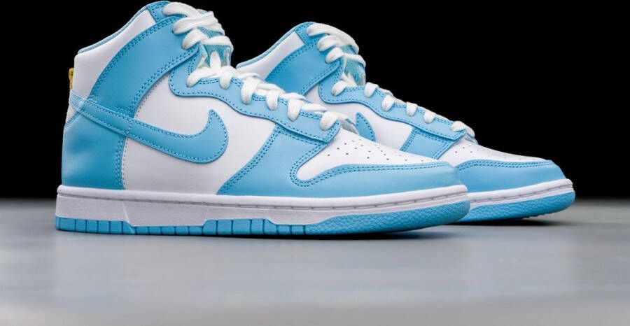 Nike Dunk High Retro Blue Chill DD1399-401 BLAUW Schoenen