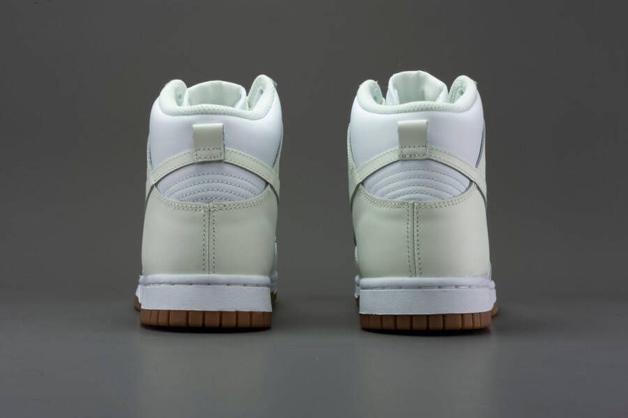 Nike Dunk High Dames White Gum Medium Brown Sail- Dames White Gum Medium Brown Sail - Foto 6
