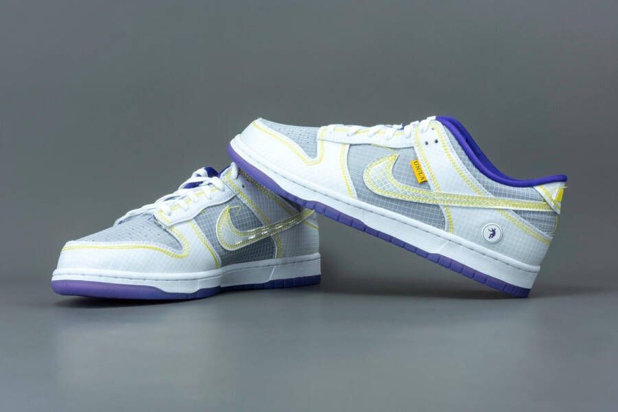 Nike Dunk Low X Union La Passport Pack Court Purple DJ9649-500 PAARS Schoenen