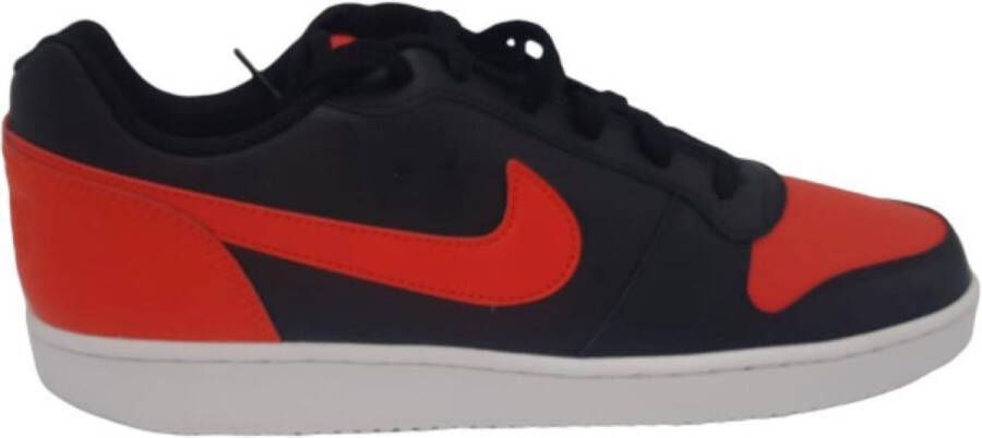 Nike Ebernon Low Mens in Black Habanero Red