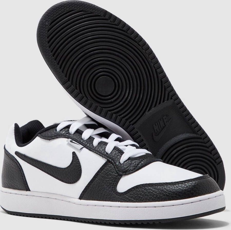 Nike Ebernon Low Prem Sneakers Mannen Zwart Wit