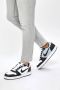 Nike Ebernon Low Prem Sneakers Mannen Zwart Wit - Thumbnail 5