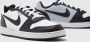 Nike Ebernon Low Prem Sneakers Mannen Zwart Wit - Thumbnail 6