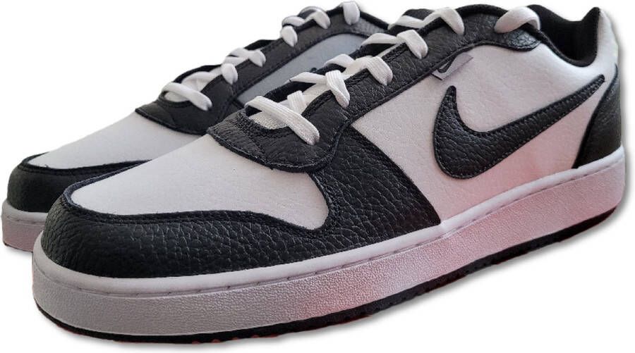 Nike Ebernon Low Prem Sneakers Mannen Zwart Wit