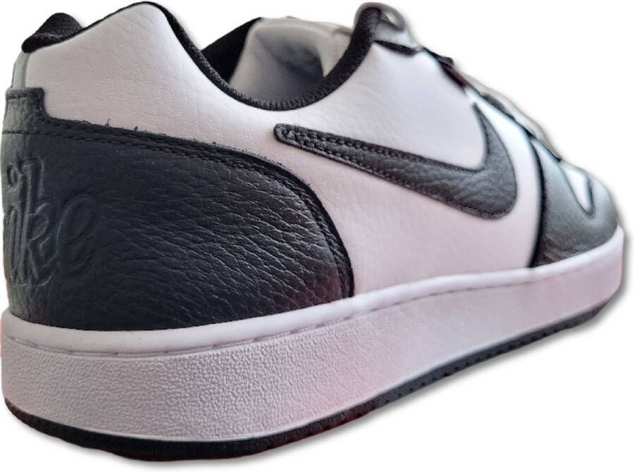 Nike Ebernon Low Prem Sneakers Mannen Zwart Wit