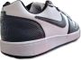 Nike Ebernon Low Prem Sneakers Mannen Zwart Wit - Thumbnail 9