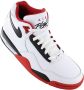 Nike Air Flight Legacy Heren Basketbalschoenen Sneakers Leer Wit BQ4212 - Thumbnail 4