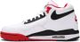 Nike Air Flight Legacy Heren Basketbalschoenen Sneakers Leer Wit BQ4212 - Thumbnail 5