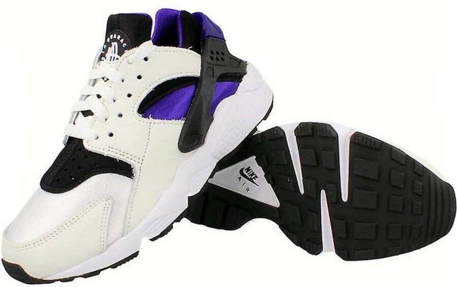 Nike Huarache Electric Purple White Sneakers Dames