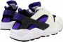 Nike Air Huarache Dames White Electric Purple Black Dames - Thumbnail 5