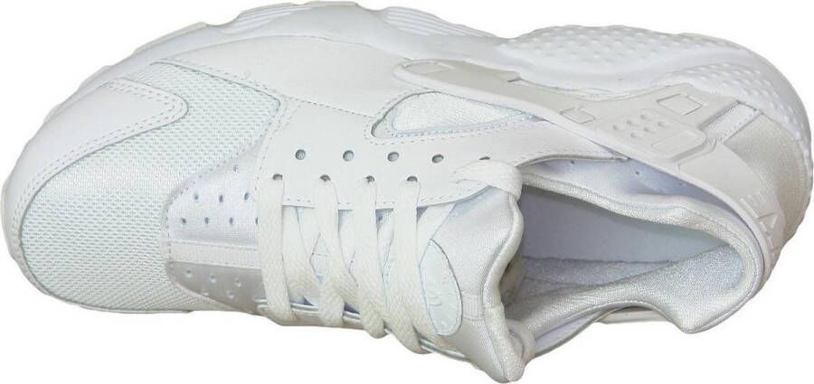 Nike Huarache Run Gs 654275-110 Vrouwen Wit Sneakers