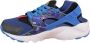Nike Huarache Run Print Gs 704943-004 Vrouwen Blauw Sneakers - Thumbnail 2