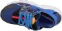 Nike Huarache Run Print Gs 704943-004 Vrouwen Blauw Sneakers - Thumbnail 3