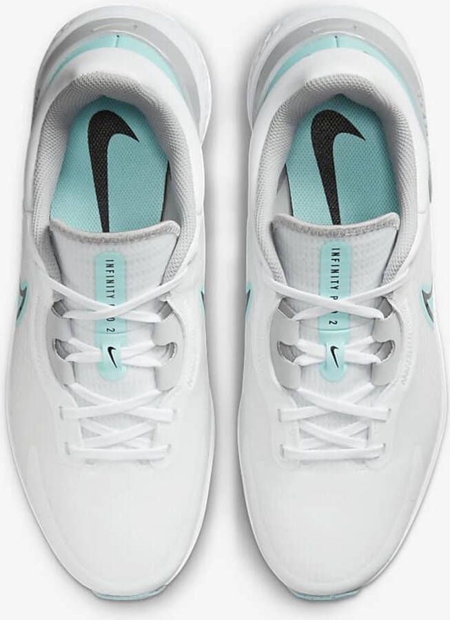 Nike Infinity Pro 2 Dames Golfschoen Wit Aqua