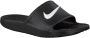 Nike Kawa Shower (GS PS) slippers kids zwart wit - Thumbnail 10