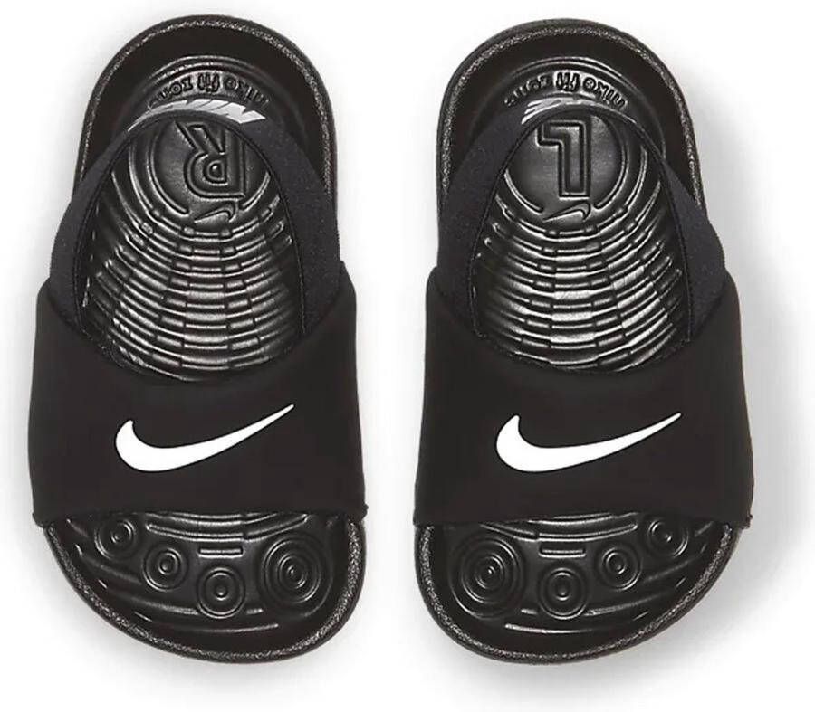 Nike Kawa Slide TD Peuter Sandaaltjes Zwart