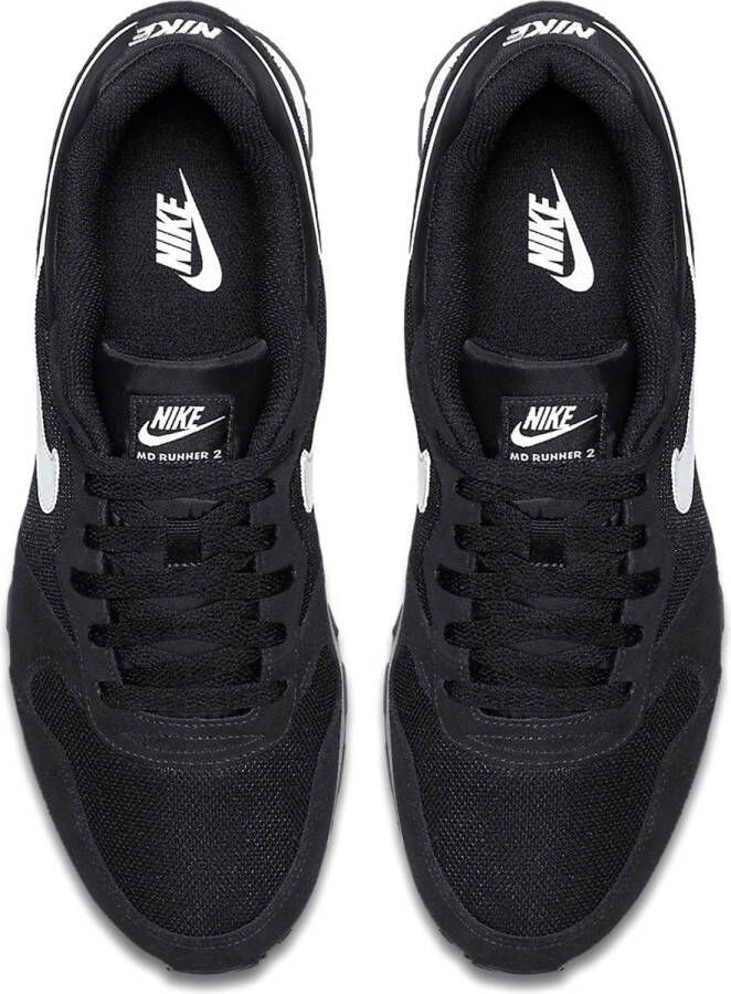 Nike Md Runner 2 Heren Sneakers Black White Anthracite Schoenen