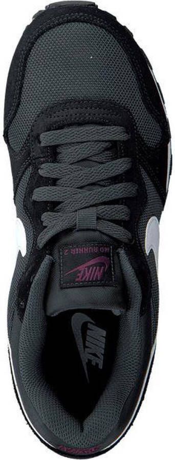 Nike MD Runner 2 Sneakers Dames Sneakers Vrouwen zwart grijs paars