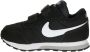 Nike MD Runner 2 (TDV) Sneakers Junior Sportschoenen Unisex zwart wit - Thumbnail 10
