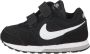 Nike MD Runner 2 (TDV) Sneakers Junior Sportschoenen Unisex zwart wit - Thumbnail 13