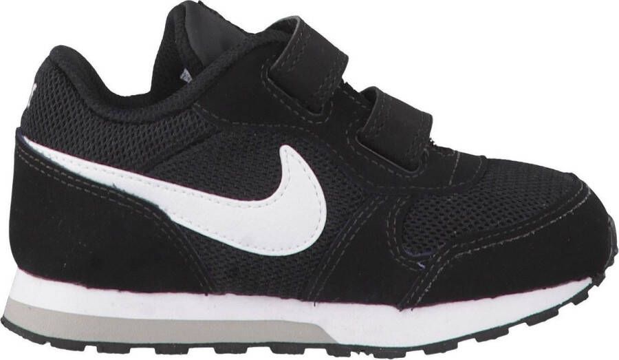 Nike MD Runner 2 TDV Sneakers Junior Sportschoenen Unisex zwart wit Schoenen