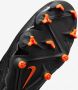 Nike Phantom GX Academy FG MG Voetbalschoenen Zwart Oranje - Thumbnail 9