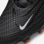 Nike Phantom GX Academy FG MG Voetbalschoenen Zwart Oranje - Thumbnail 10