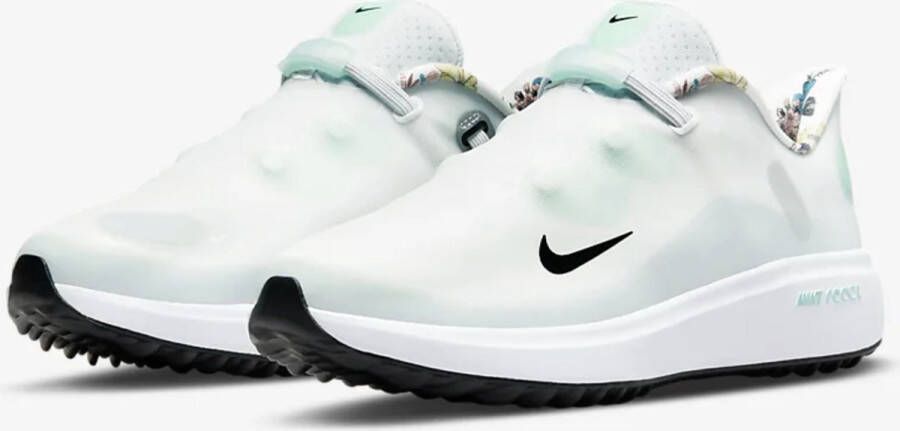 Nike React Ace Tour Women's Golf Shoes Flower White