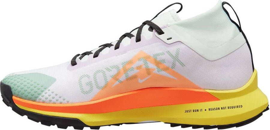 Nike React Pegas Gore Tex Trailrunningschoenen Heren Barely Grape Total Orange Barely Green