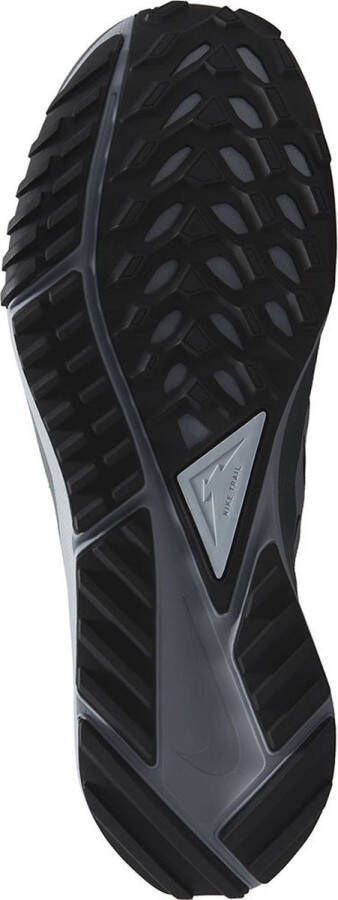Nike React Pegas Trailrunningschoenen Heren Black Aura Dark Grey Wolf Grey