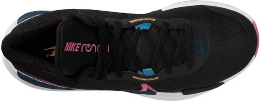 Nike Renew Elevate 3 Black Pinksicle Valerian Blue Schoenmaat 40 1 2 Basketball Performance Low DD9304 004 - Foto 3