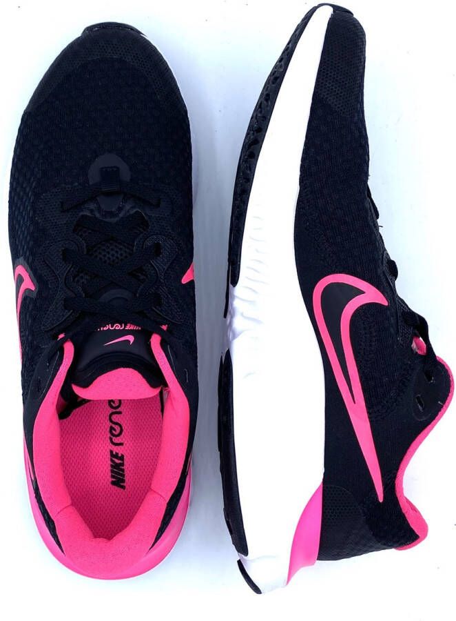 Nike Renew Run 2 Kinderschoenen Zwart Roze