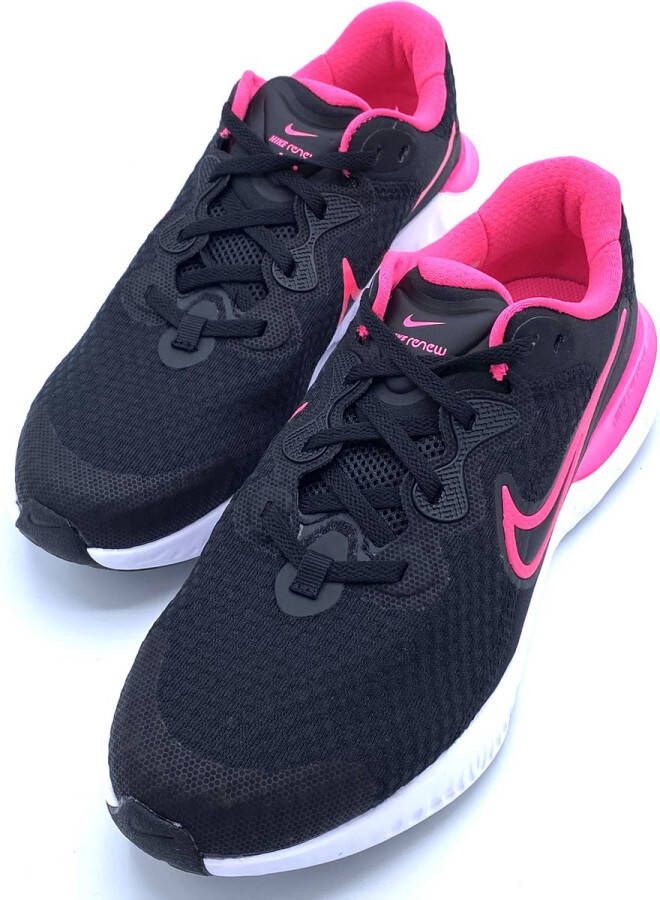 Nike Renew Run 2 Kinderschoenen Zwart Roze